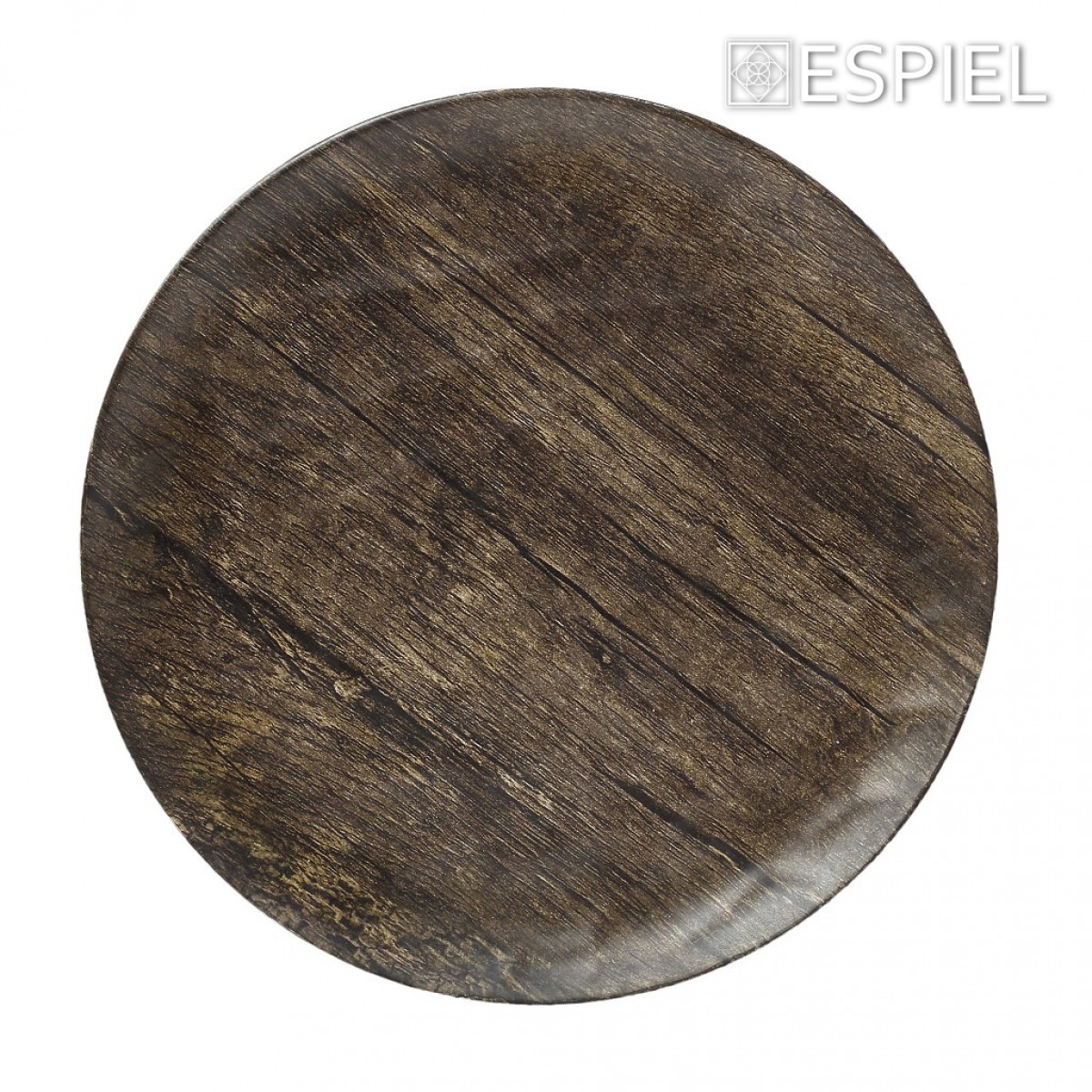 Pine wood πιάτο hybrid ρηχό στρογγυλό σετ σαράντα οκτώ τεμάχια 23 εκ