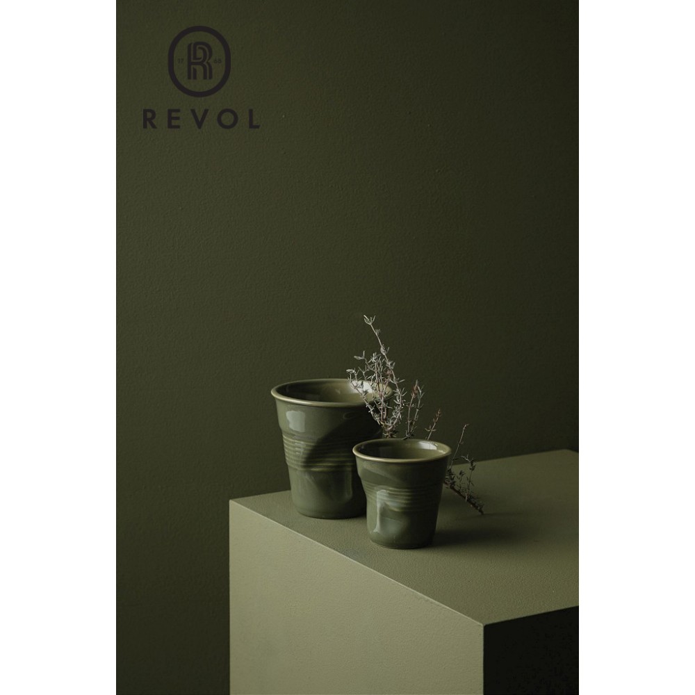 Ποτήρια Expresso  Froisses Green Garrigue σετ των έξι τεμαχίων 6.5x6 εκ