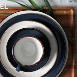 Terra Cream πορσελάνινο ρηχό πιάτο φαγητού σε κρεμ χρώμα σετ των έξι τεμαχίων 25 εκ Terra Cream πορσελάνινο ρηχό πιάτο φαγητού σε κρεμ χρώμα σετ των έξι τεμαχίων 25 εκ