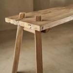  Παγκάκι Wild από από ανακυκλωμένο ξύλο teak 120x32x47.5 εκ