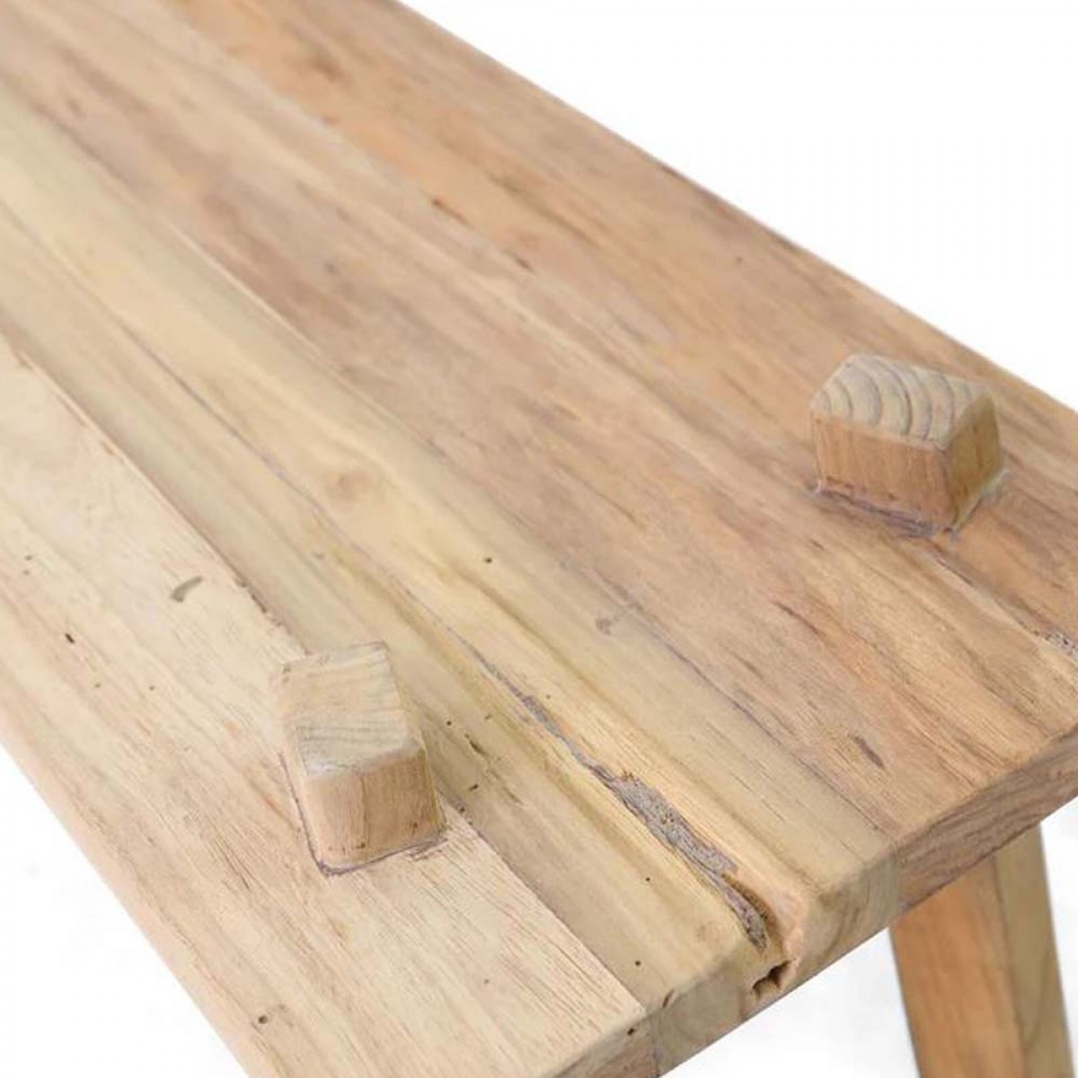  Παγκάκι Wild από από ανακυκλωμένο ξύλο teak 120x32x47.5 εκ