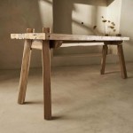  Παγκάκι Wild από από ανακυκλωμένο ξύλο teak 120x32x47.5 εκ