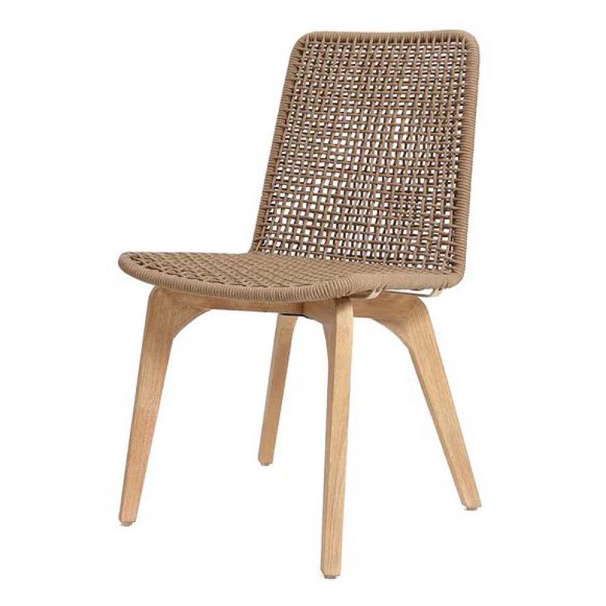 Kαρέκλα Zoe Woody latte 45x57x88 εκ