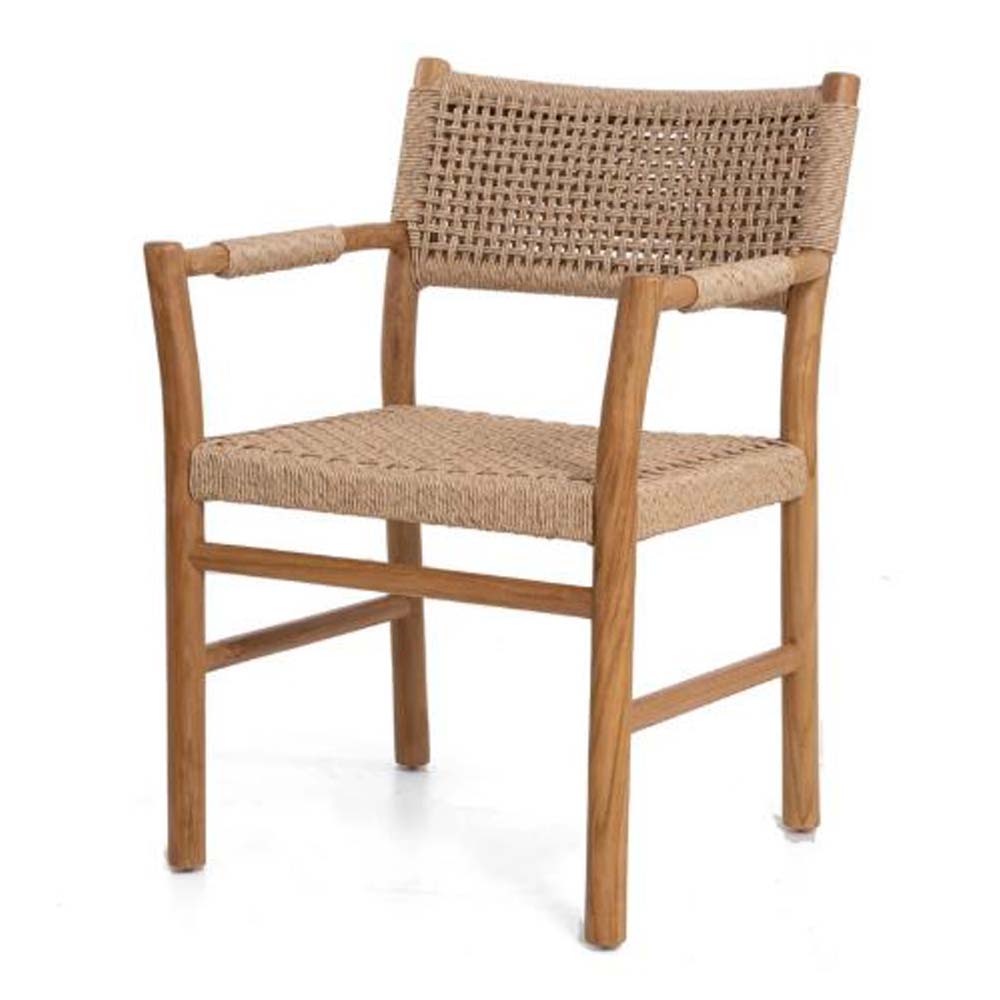 Πολυθρόνα Aloha από ξύλο teak 58x52x85 εκ