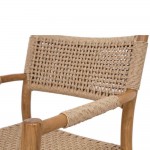 Πολυθρόνα Aloha από ξύλο teak 58x52x85 εκ
