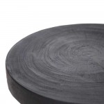 Βοηθητικό τραπεζάκι Lind σε μαύρο χρώμα 40x40x60 εκ