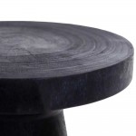 Βοηθητικό τραπεζάκι Lind σε μαύρο χρώμα 40x40x60 εκ