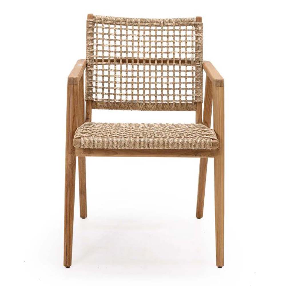 Πολυθρόνα Kimon από ξύλο teak 53x61x81 εκ