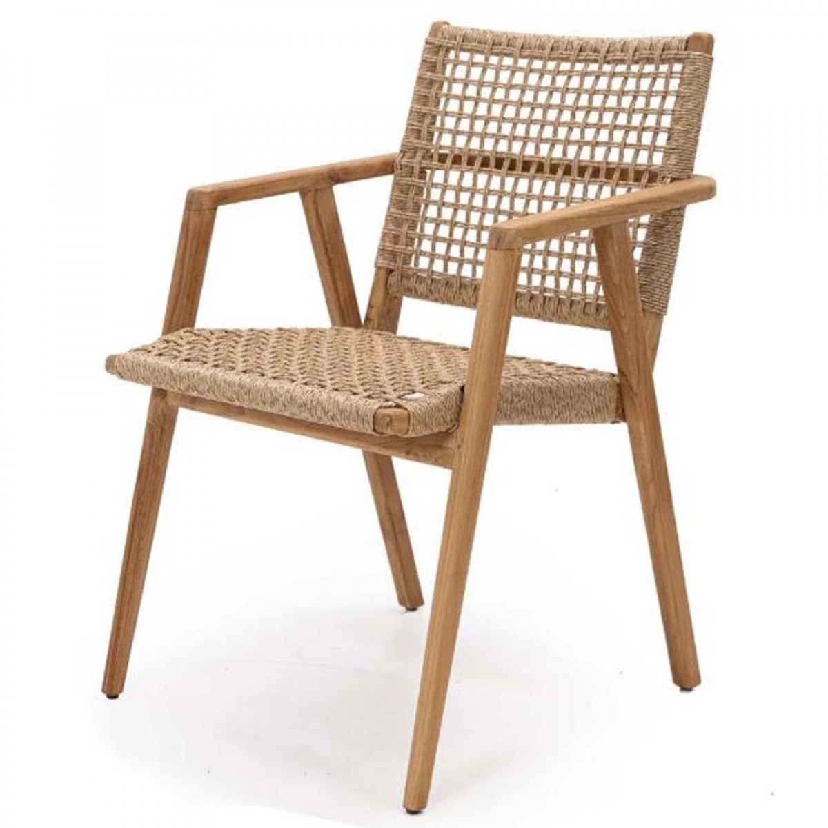 Πολυθρόνα Kimon από ξύλο teak 53x61x81 εκ