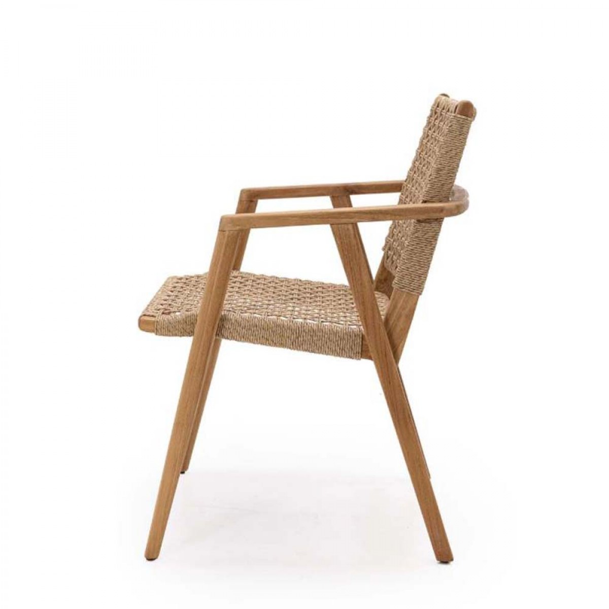Πολυθρόνα Kimon από ξύλο teak 53x61x81 εκ