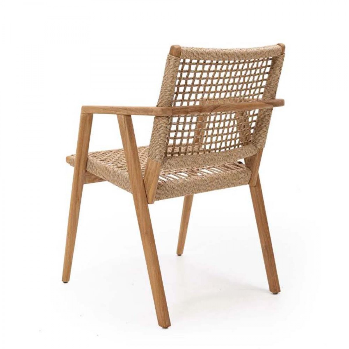 Πολυθρόνα Kimon από ξύλο teak 53x61x81 εκ