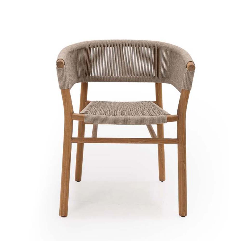 Πολυθρόνα Talinn από ξύλο teak 60x54x75 εκ