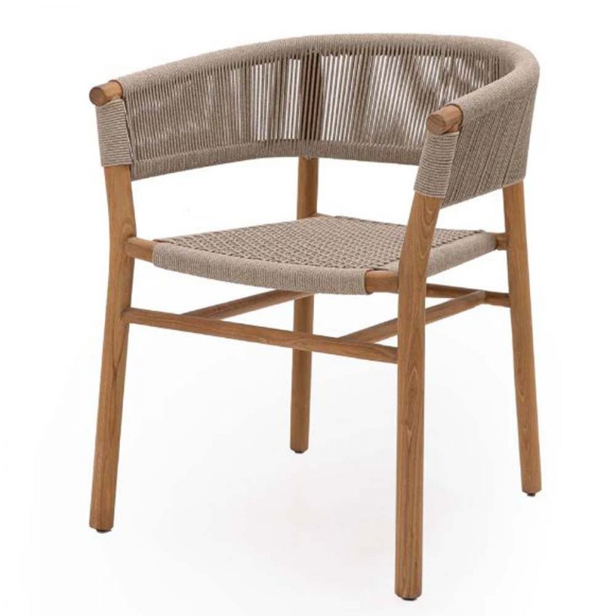 Πολυθρόνα Talinn από ξύλο teak 60x54x75 εκ