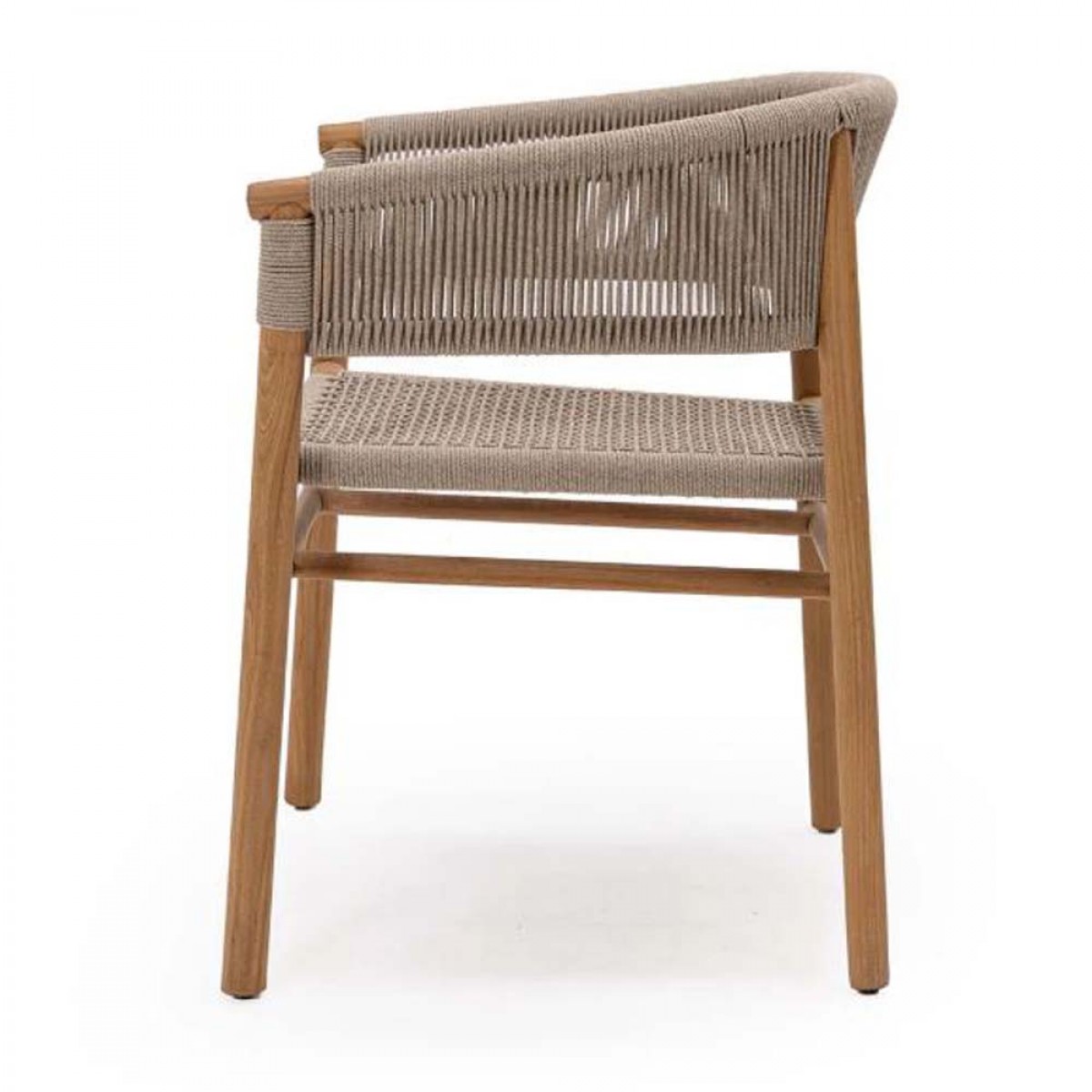 Πολυθρόνα Talinn από ξύλο teak 60x54x75 εκ