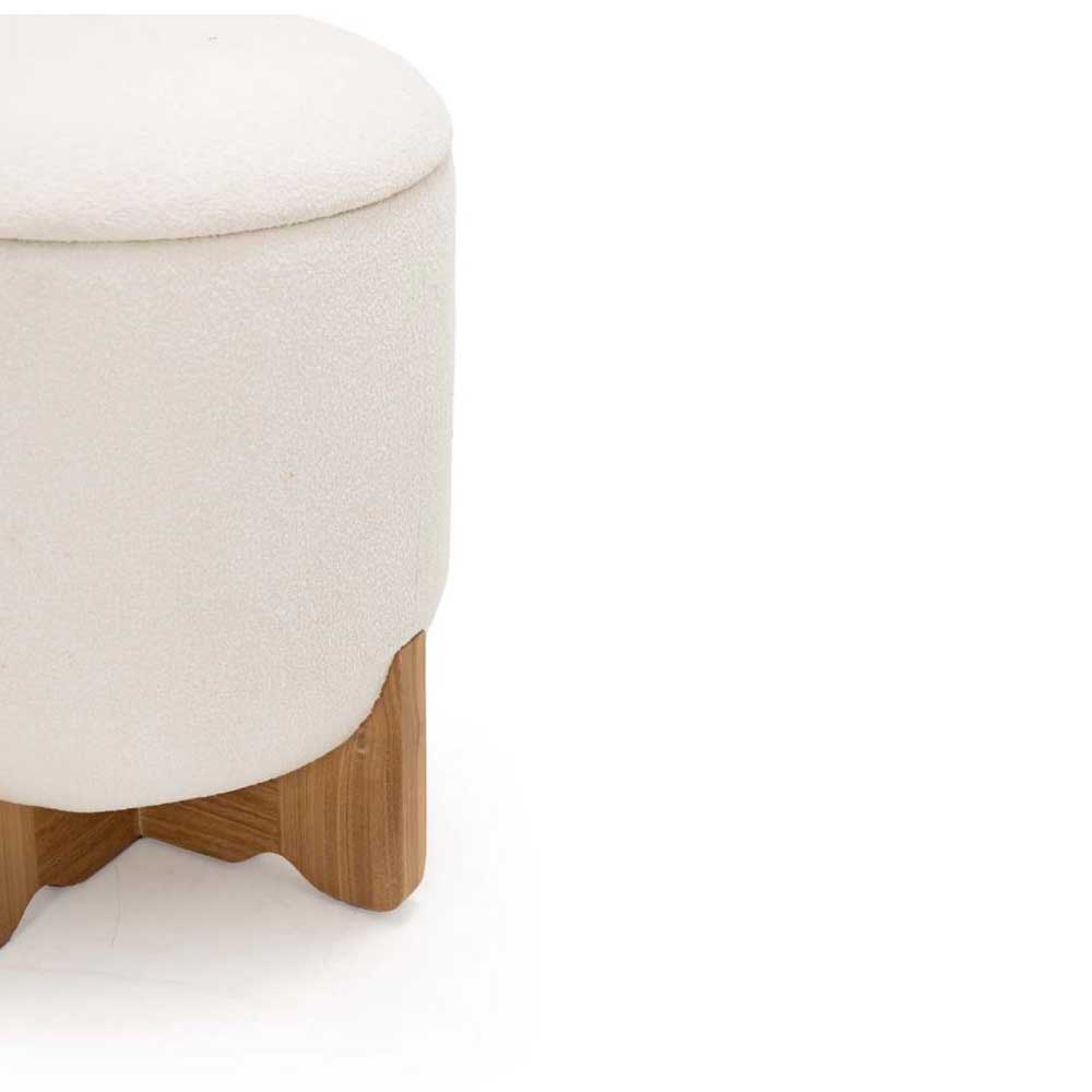 Σκαμπό Verda από ξύλο teak 40x40x47 εκ