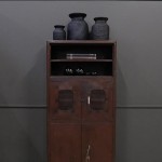Rami χειροποίητο διακοσμητικό δοχείο σε καφέ απόχρωση 26x26x36 εκ Rami χειροποίητο διακοσμητικό δοχείο σε καφέ απόχρωση 26x26x36 εκ
