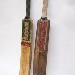 Vintage ξύλινο ρόπαλο cricket με αυθεντικά τυπώματα 10x5x76 εκ Vintage ξύλινο ρόπαλο cricket με αυθεντικά τυπώματα 10x5x76 εκ