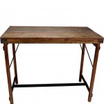 Calcutta rustic ξύλινο τραπέζι bar 70x130x107 εκ Calcutta rustic ξύλινο τραπέζι bar 70x130x107 εκ
