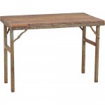 Sandeep ανακυκλωμένο τραπέζι 50x106x74 εκ Sandeep ανακυκλωμένο τραπέζι 50x106x74 εκ