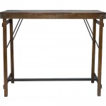 Calcutta rustic ξύλινο τραπέζι bar 70x130x107 εκ Calcutta rustic ξύλινο τραπέζι bar 70x130x107 εκ
